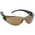 Sporty Single-Piece Lens Safety Glasses